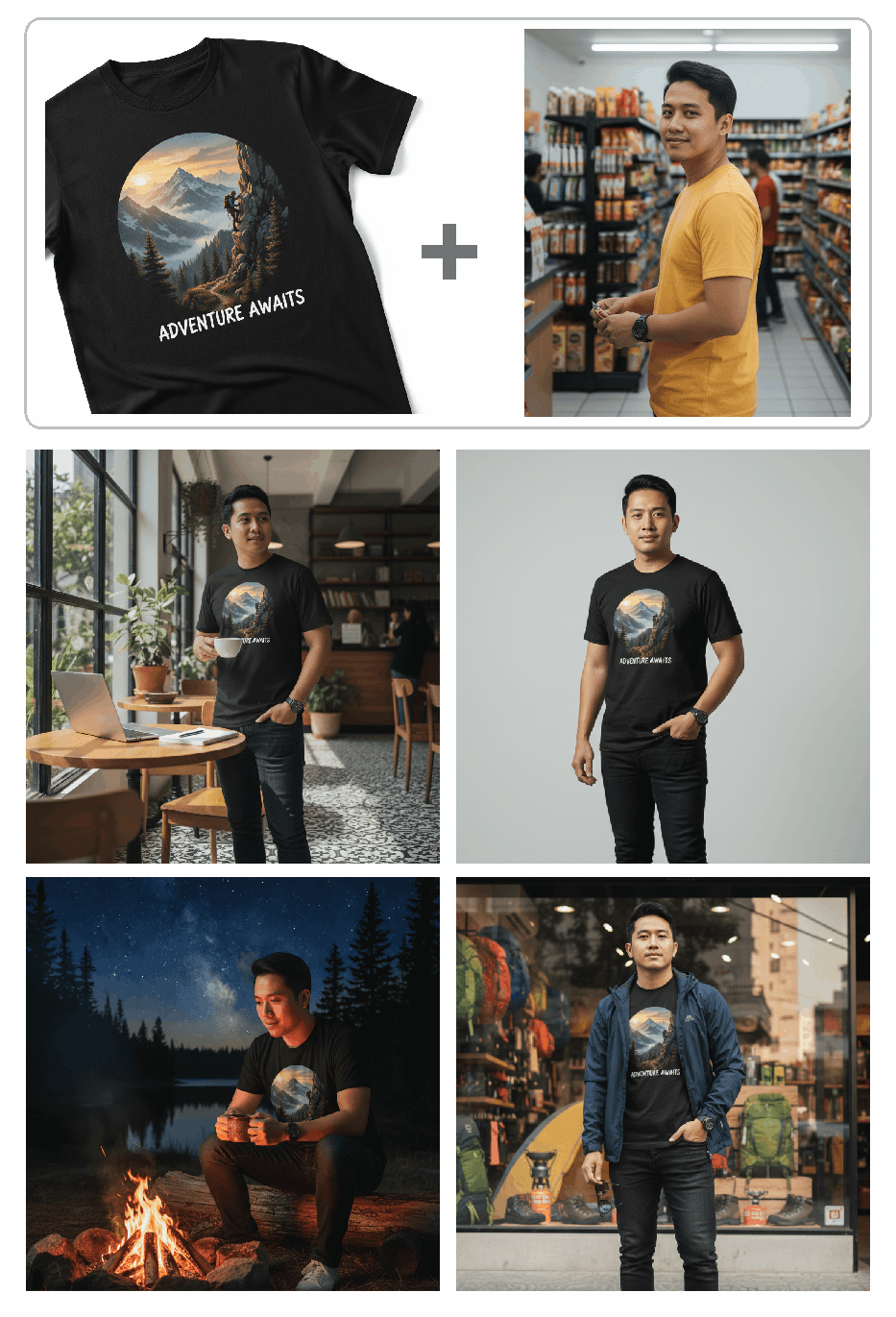 AI Fashion Model